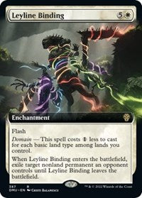 Magic: The Gathering Single - Dominaria United - Leyline Binding (Extended Art) - Rare/387 Lightly Played