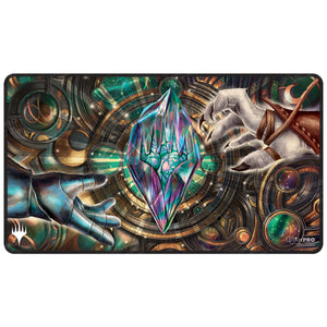 Magic the Gathering CCG: Dominaria United Black Stitched Playmat X