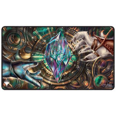 Magic the Gathering CCG: Dominaria United Black Stitched Playmat X
