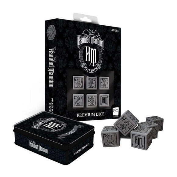 DISNEY HAUNTED MANSION PREMIUM D6 DICE SET (6CT)