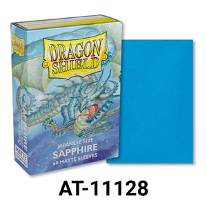 Dragon Shields Japanese: (60) Matte Sapphire