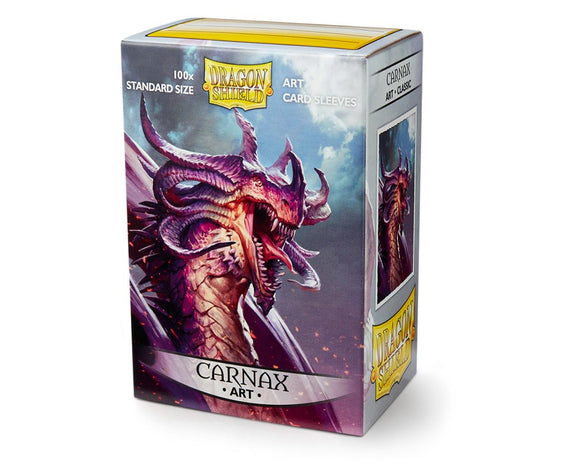 Dragon Shields: (100) Matte Art - ‘Carnax’ Standard Sleeves