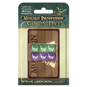 Munchkin pathfinder Goblin dice