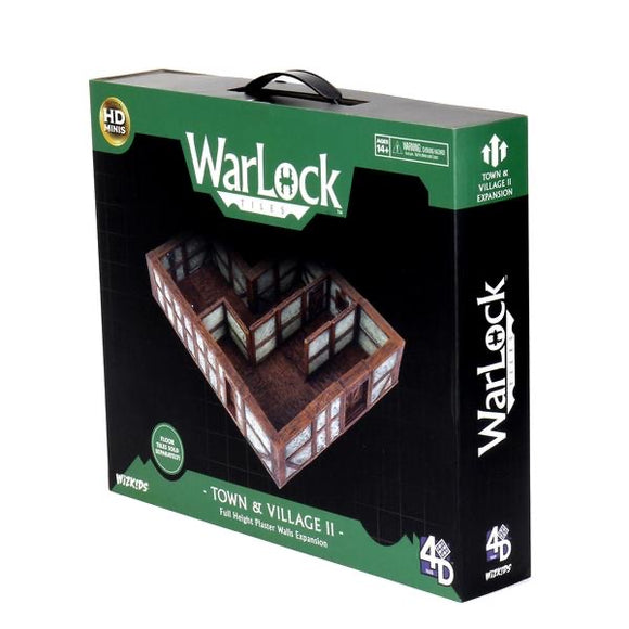 WarLock Tiles: Town & Village II - Full Height Plaster Walls