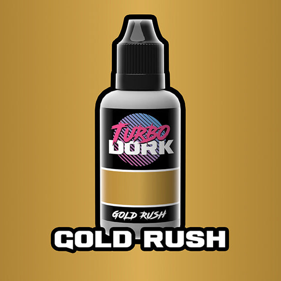 Paint: Metallic Acrylic- Gold Rush, 20ml. R5C7