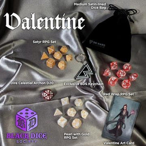 The Valentine Dice Palette