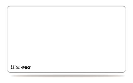 Playmat: Plain White w/logo