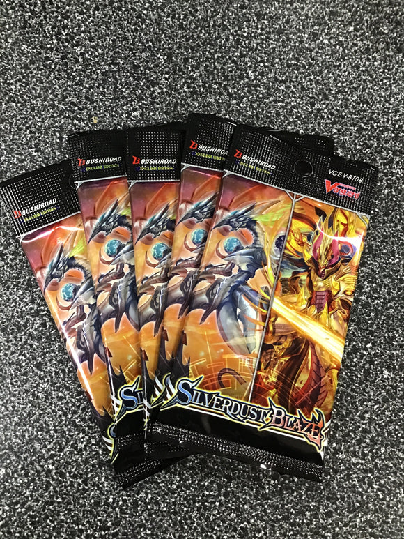 silverdust blaze booster box Cardfight Vanguard V: Silverdust Blaze Booster Pack