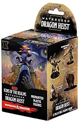 Dungeons & Dragons Fantasy Miniatures: Icons of the Realms Set 9 Waterdeep Dragon Heist Booster