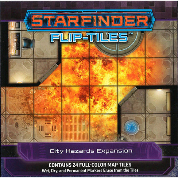 Starfinder RPG: Flip-Tiles - City Hazards Expansion