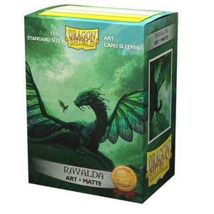Dragon Shields: (100) Matte Art - ‘Rayalda’ Standard Sleeves