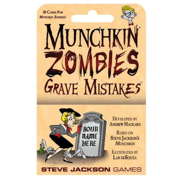Munchkin Zombies Grave Mistakes
