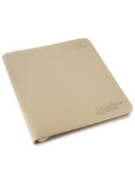 Portfolio: 12-Pocket QuadRow ZipFolio XenoSkin- Sand