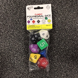 Jumbo Polyhedral Dice (Multicolor)