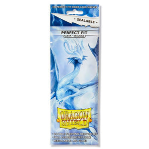 Dragon Shields Perfect Fit Sealable : (100) Clear