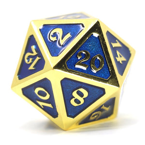 Dire D20 - Mythica Gold Sapphire