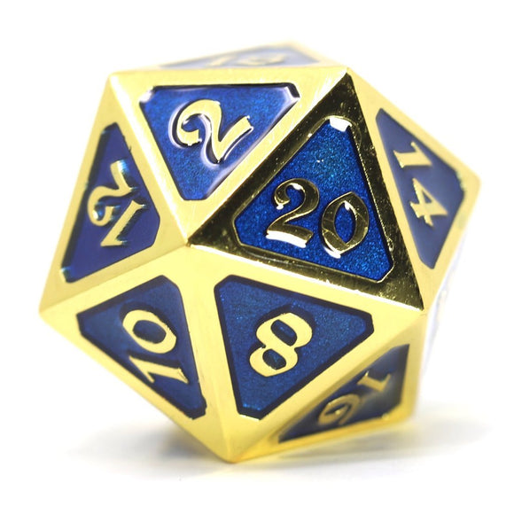 Dire D20 - Mythica Gold Sapphire