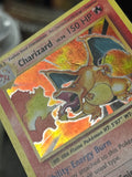 Pokemon Singles - XY - Evolutions - Charizard Holo Rare/11 Damaged