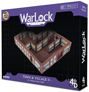 WarLock Tiles: Town & Village II - Full Height Plaster Walls