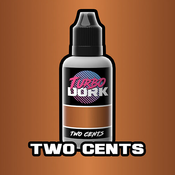 Paint: Metallic Acrylic- Two Cents, 20ml.